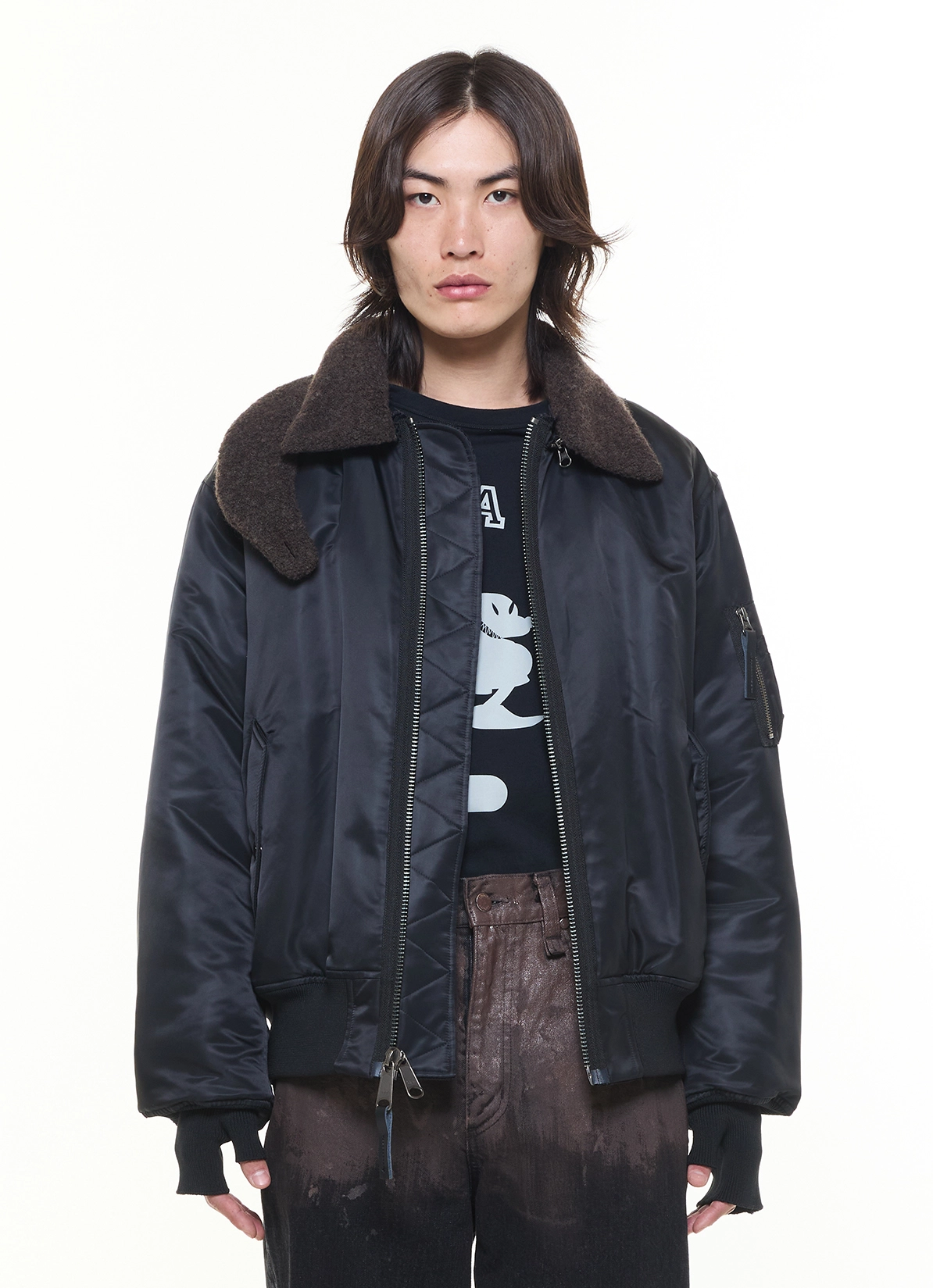 SHOOP 23AW zipped シャツジャケット SHOOP 23AW zipped シャツジャケット SHOOP 23AW zipped シャツ