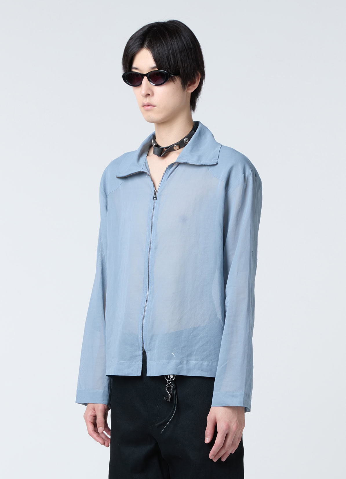 トップス SHOOP SOPHNET.（ソフネット） シャツ DRAPE ZIP-UP SHIRT メンズ レディース