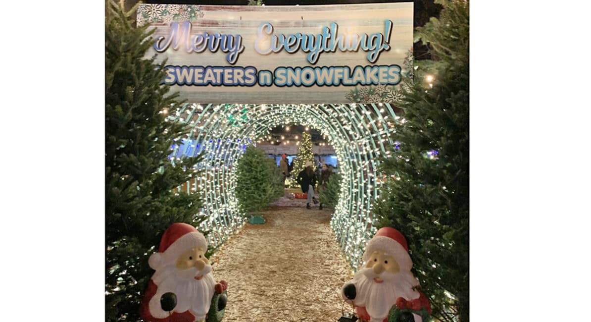 Sweaters n’ Snowflakes outdoor Holiday takeout market opens in heart of downtown