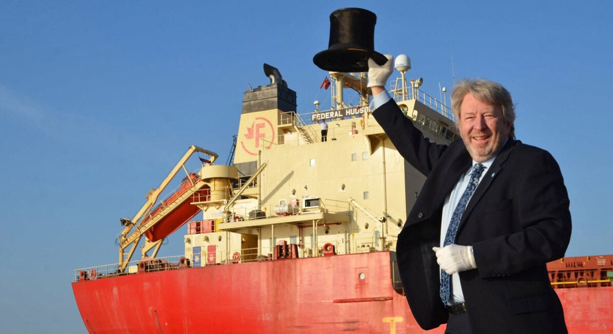 160th annual Beaver Hat Ceremony celebrates arrival of Toronto’s first ship of the season