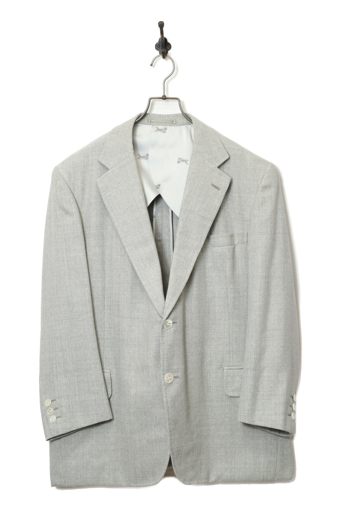 USED WOOL TAILORED JACKET/L