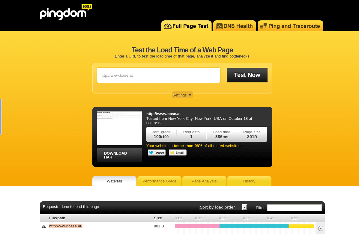 Pingdom