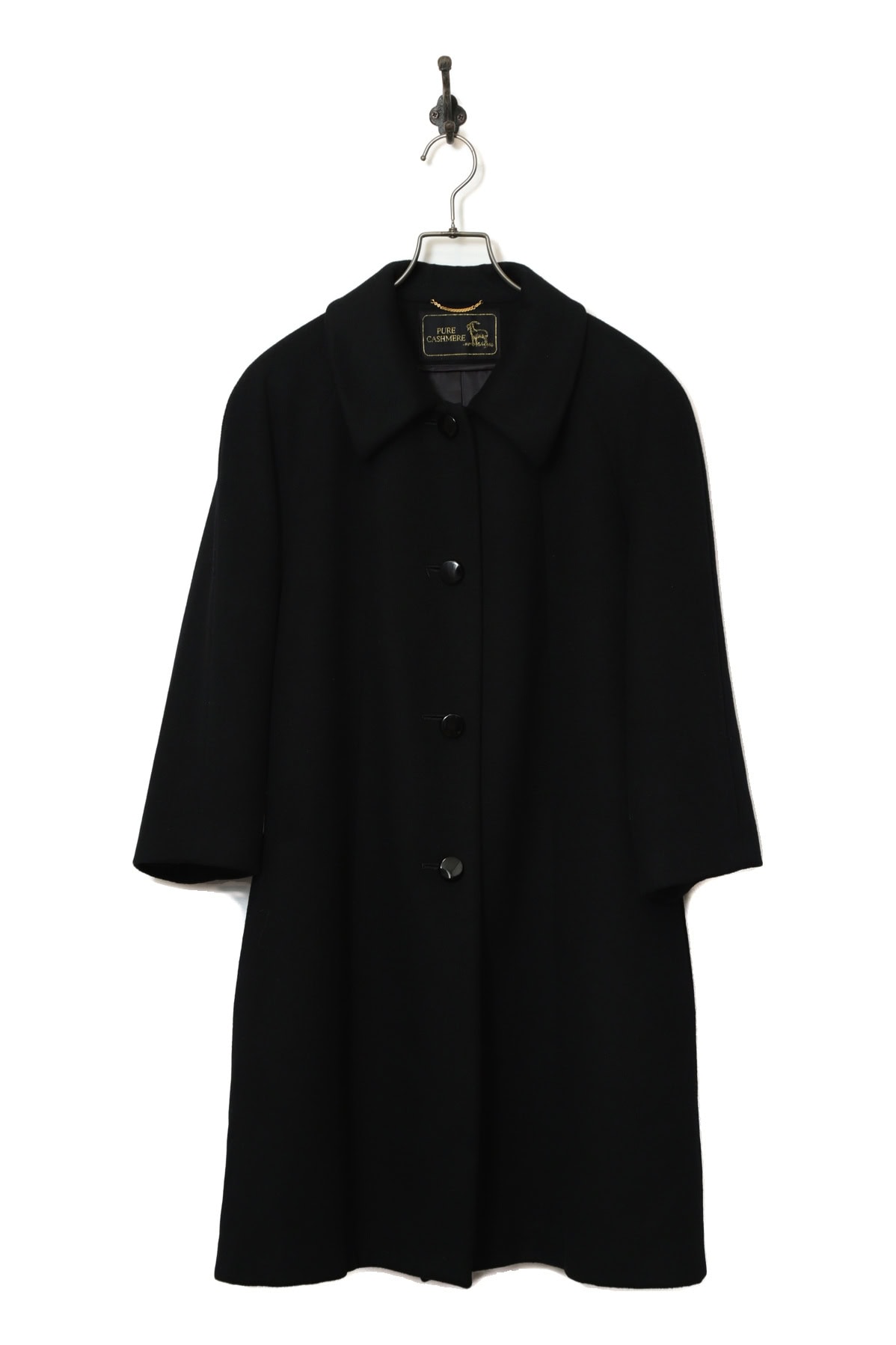 VINTAGE CASHMERE COAT/M