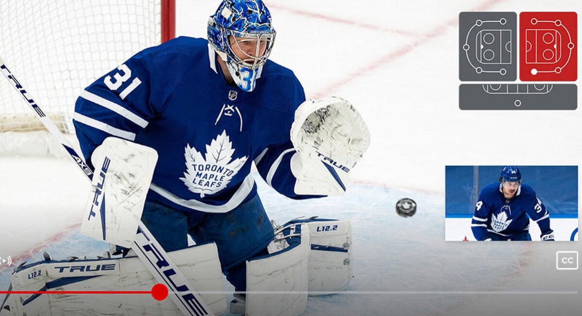 TSN 5G View lets Toronto Maple Leafs Fans control the angle on every play