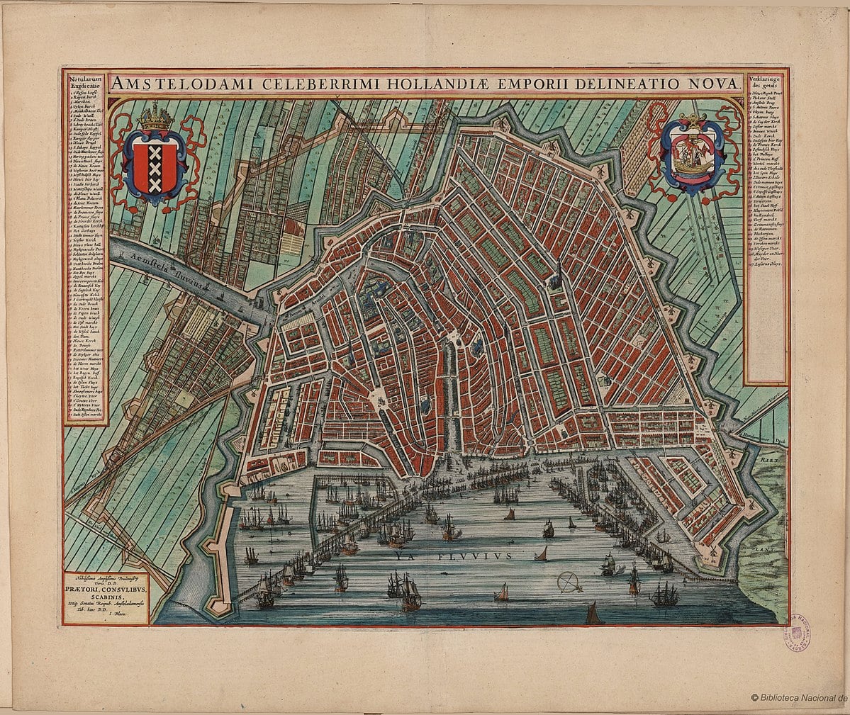 The Pinnacle of Baroque Cartography: Joan Blaeu’s 1649 Map of Amsterdam
