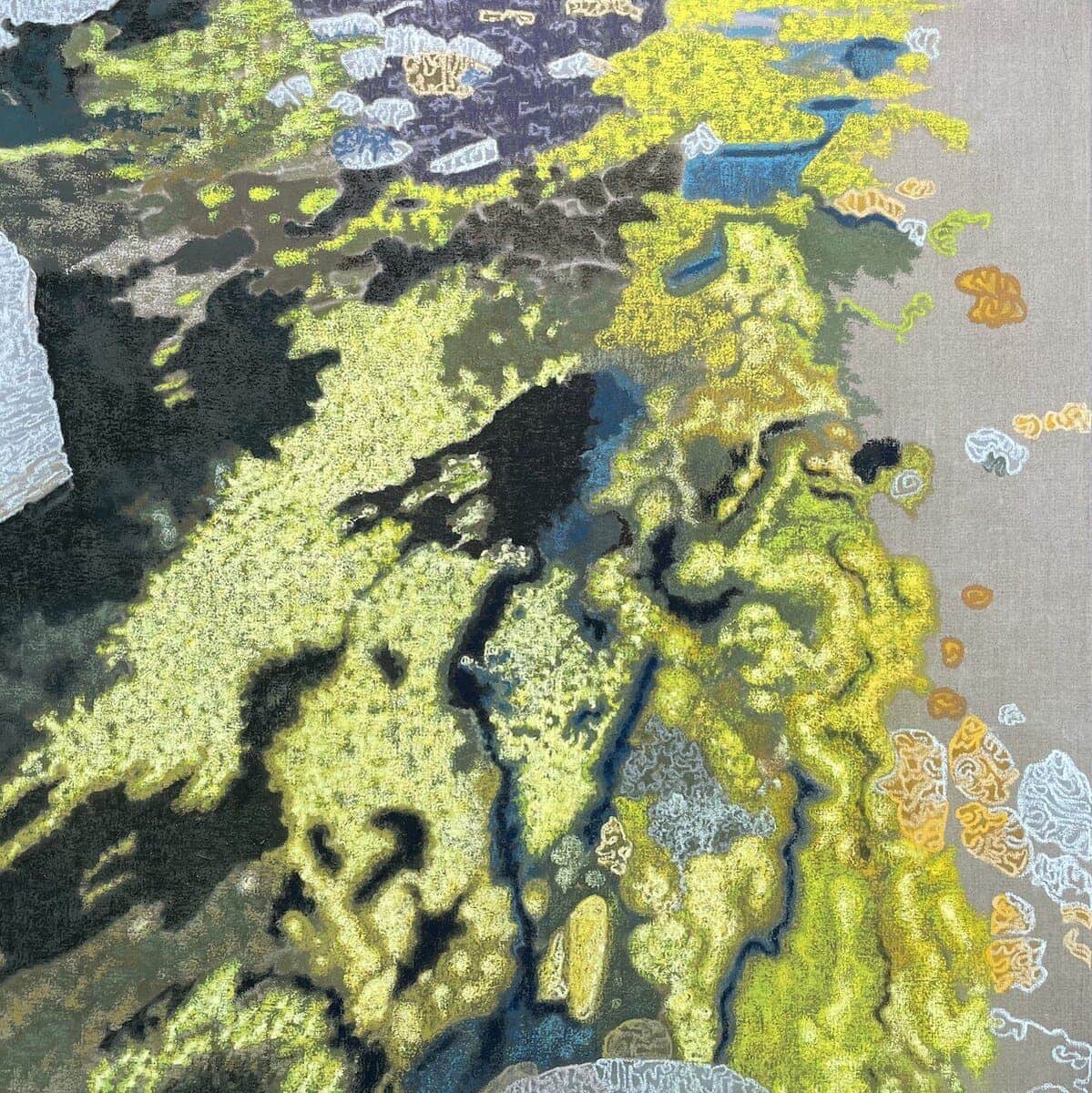 Noelle-Koppers-rivier XVIII-pastel