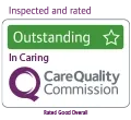 Outstanding in caring rating for trusted home care services.