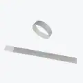 3/4" Plain Tyvek Wristbands