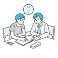 偏差値50の大学を目指す受験生に勉強時間と勉強法をアドバイス