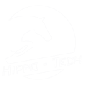 hippo tech logo weiß