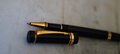 Stylo Roller Parker Duofold en Résine Noire & Métal Plaqué Or 18 Carats – vue 2