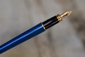 Stylo Plume S.T. Dupont Fidelio en Laque Bleu Canard – Plume Or Massif 14 Carats – vue 2