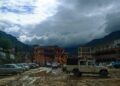 Violents orages et torrent de boue à La Mongie et Barèges
