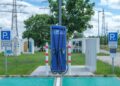 electric car charging station