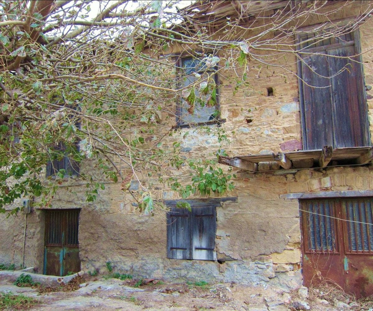 Evia old stone renovation house near beach