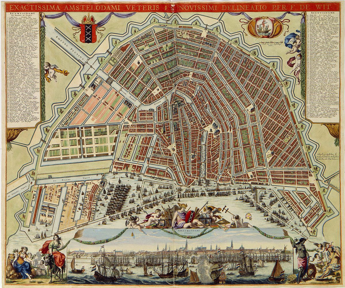The Aesthetic Zenith: Frederick de Wit’s 1688 Masterpiece of Amsterdam