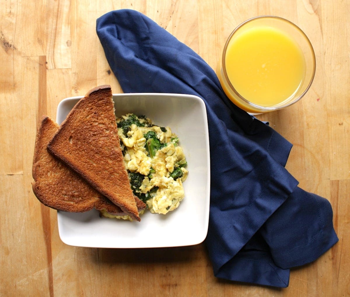 Kale and Egg Scramble The Hungry Hutch