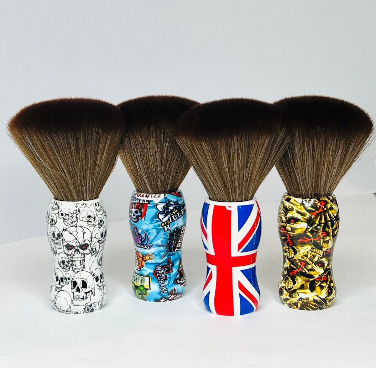 موپران دسته طرح دار موپران طرحدار آرایشگاهی، موپران دسته فانتزی، موپران حرفهای با دسته گرافیکی، برس گردگیری آرایشگاهی طرحدار، موپران با طراحی خاص