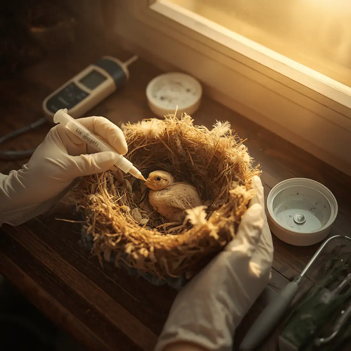 Newborn Bird Care
