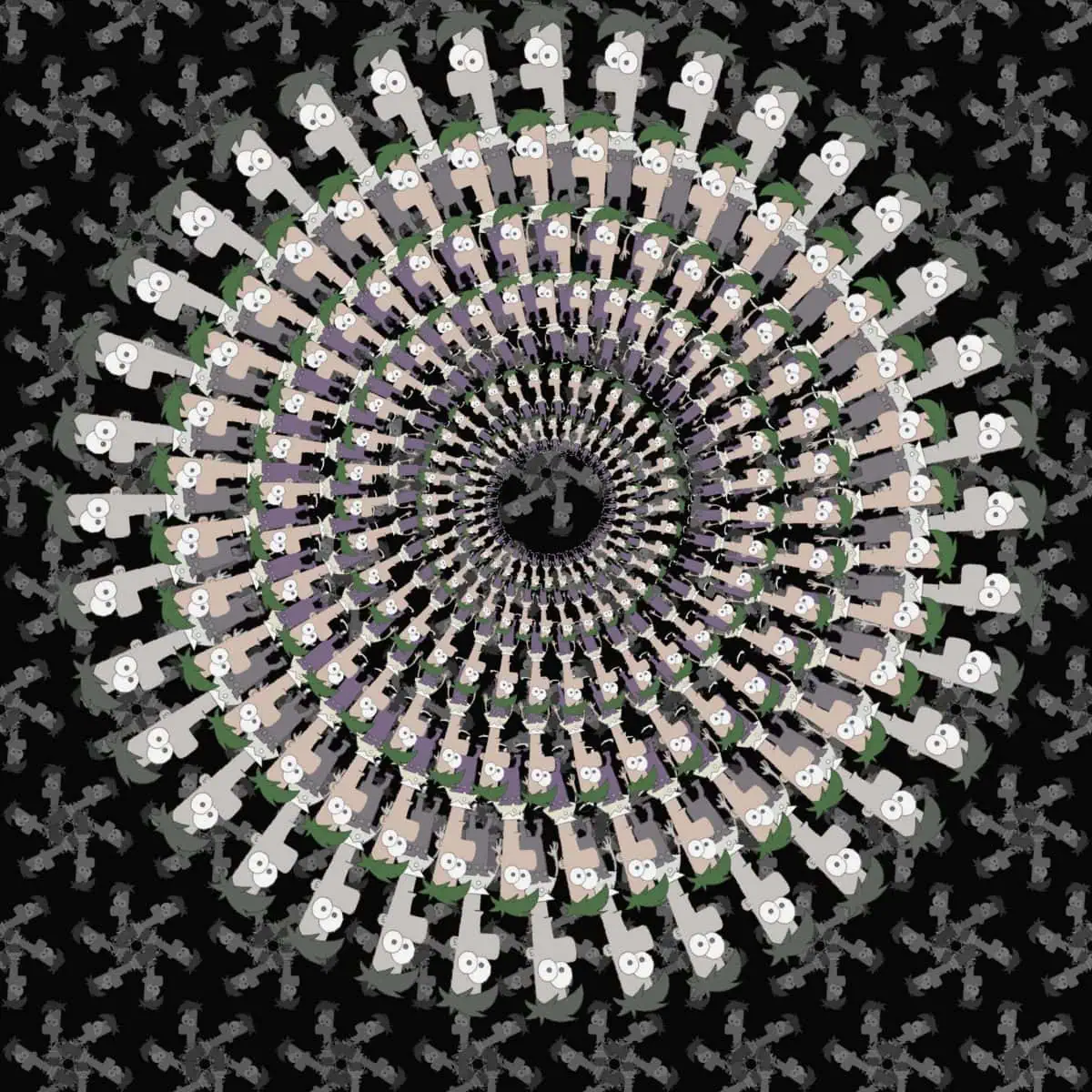 Tessellation M.C. Escher Inspired
