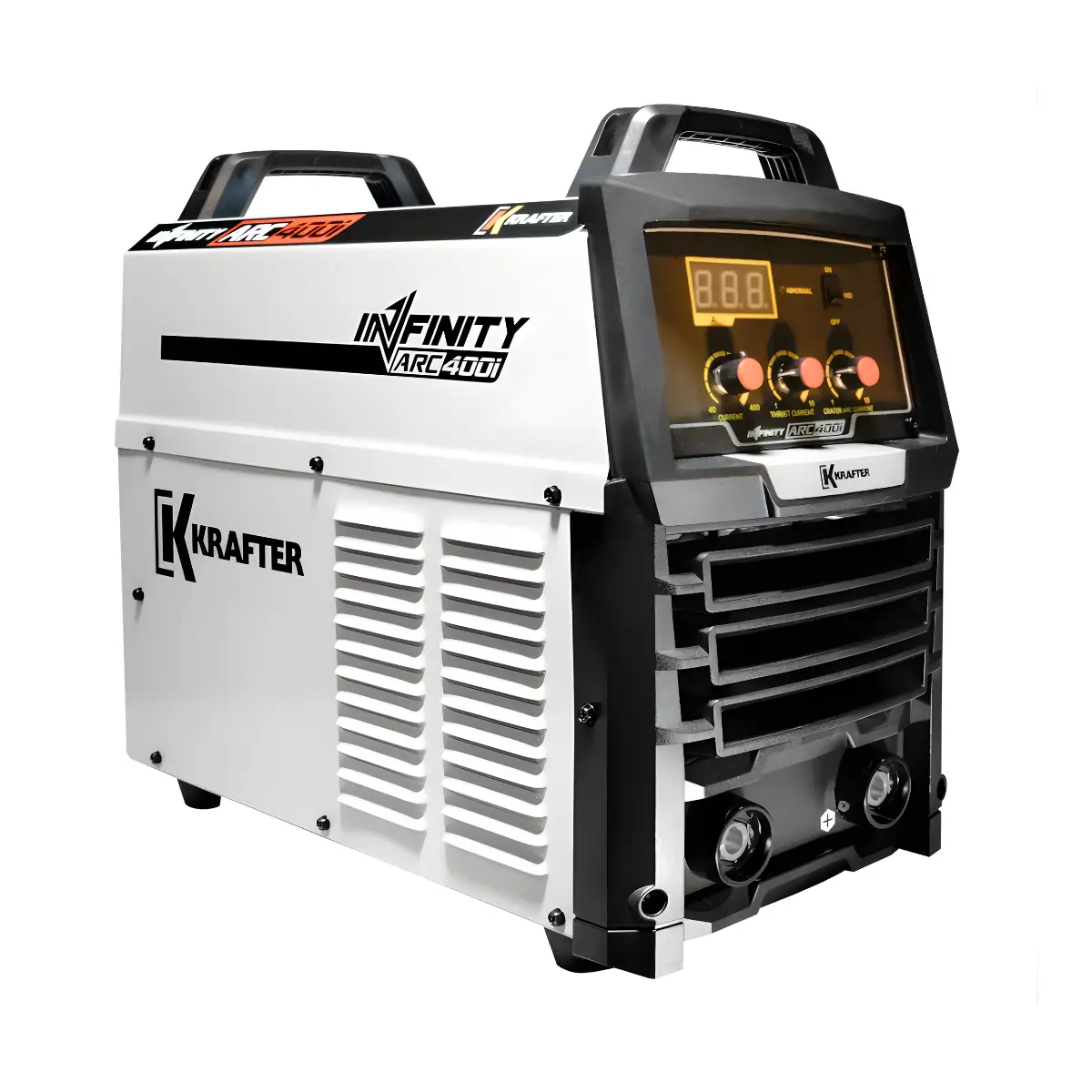 Soldadora Inverter, 40 - 400 A, 380 V, Electrodo 2,4 - 3,18 mm / Krafter INFINITY ARC-400i