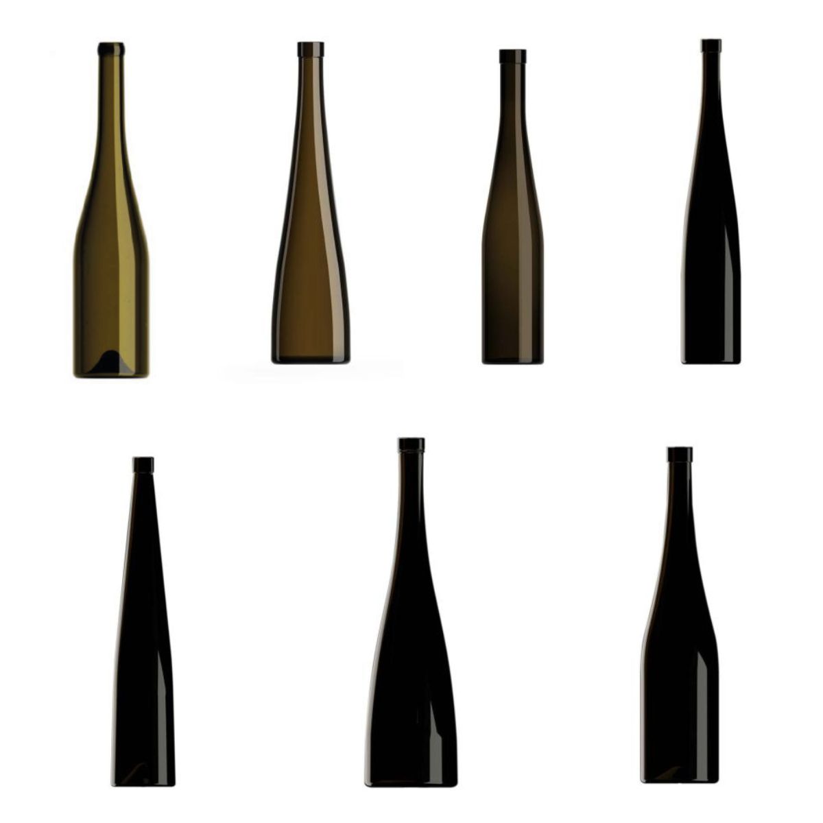 rhine wine bottle