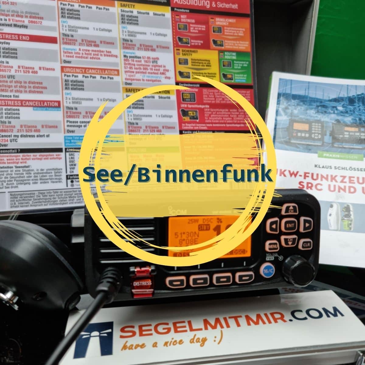 SRC und UBI Seefunk und Binnenfunk Ausbildung mit segelmitmir.com