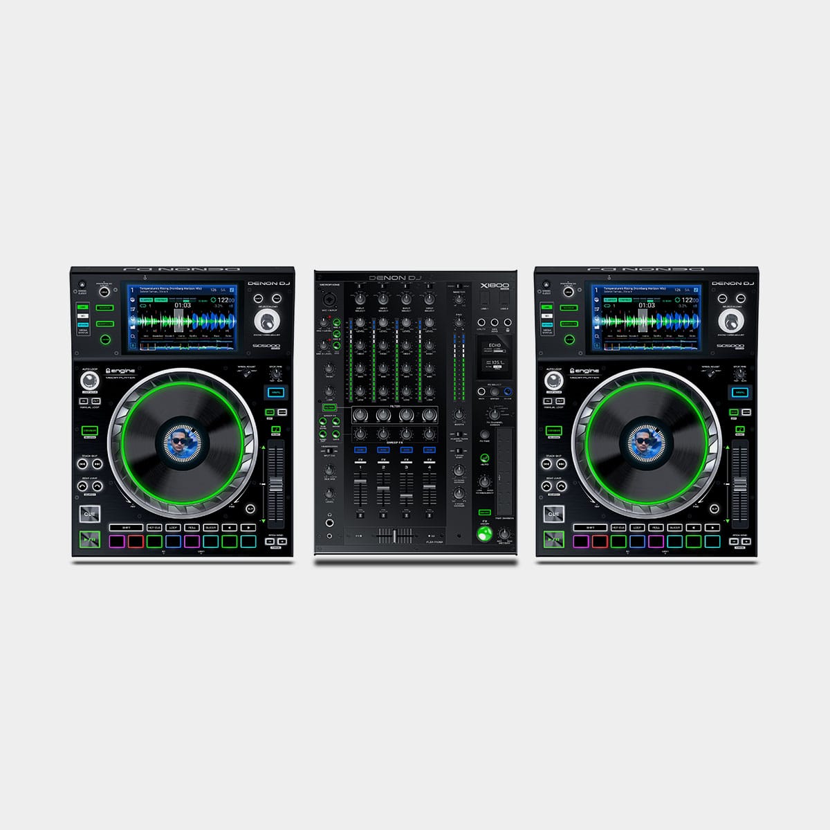 Denon DJ SC5000 Bundle