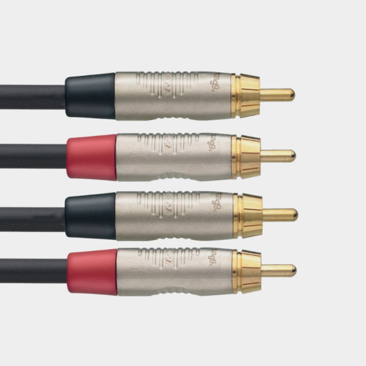 Stagg N-Series RCA to RCA Twin Cable
