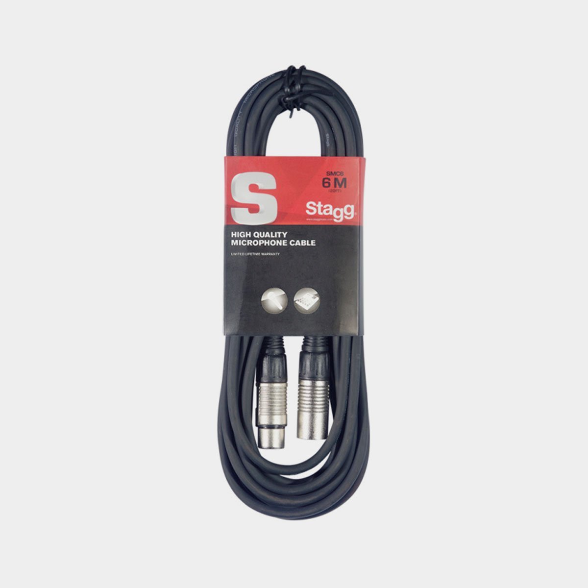 Stagg S-Series Microphone Cable - 6m