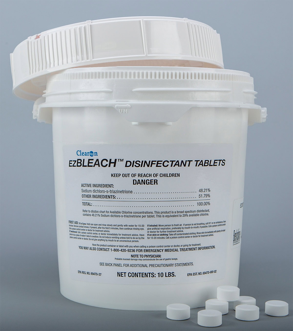 EZ Bleach™ Disinfectant Tablets