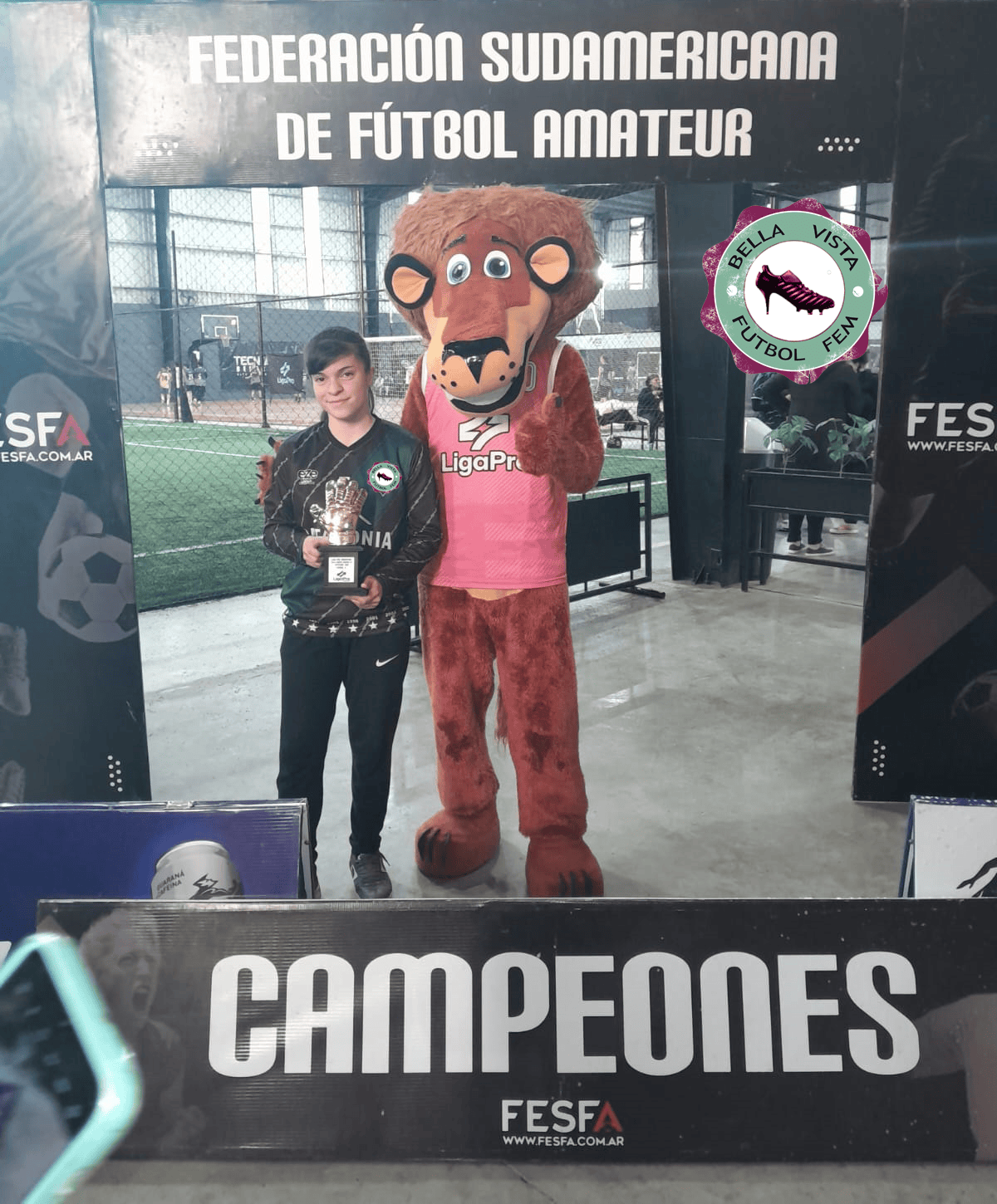 Premio a la mejor Arquera del Campeonato Apertura!