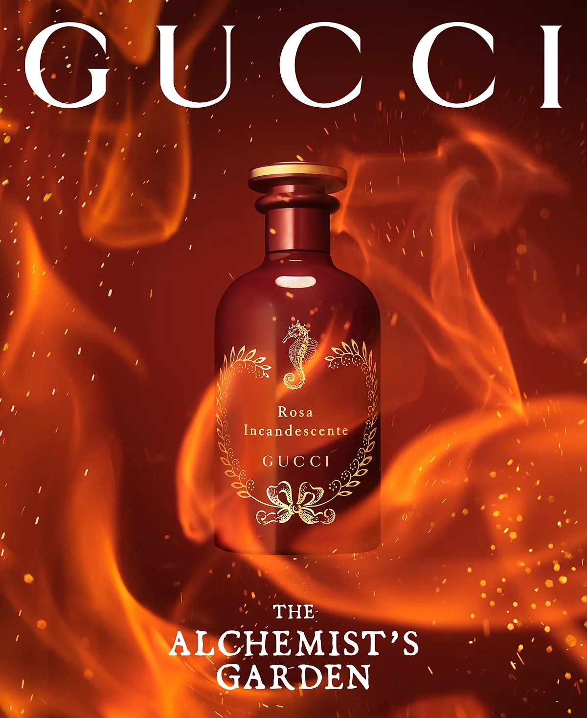 Gucci The Alchemist’s Garden Rosa Incandescente Eau de Parfum 2025 perfume bottle