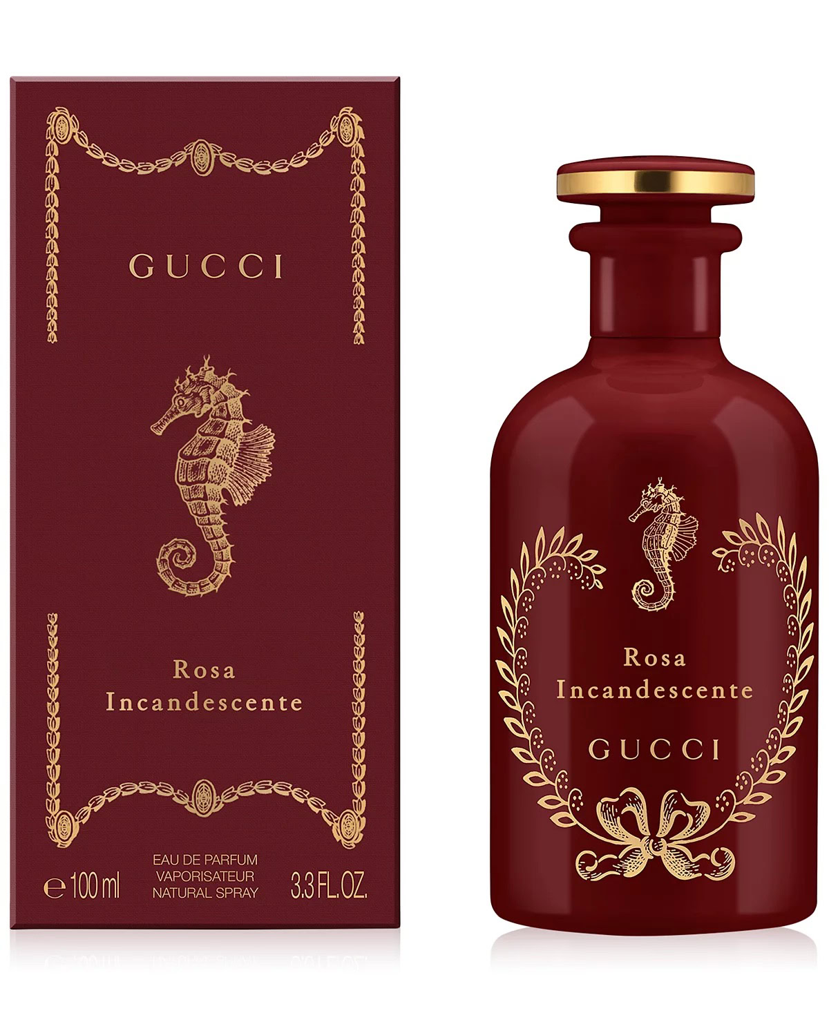 Gucci The Alchemist’s Garden Rosa Incandescente Eau de Parfum 2025 perfume bottle