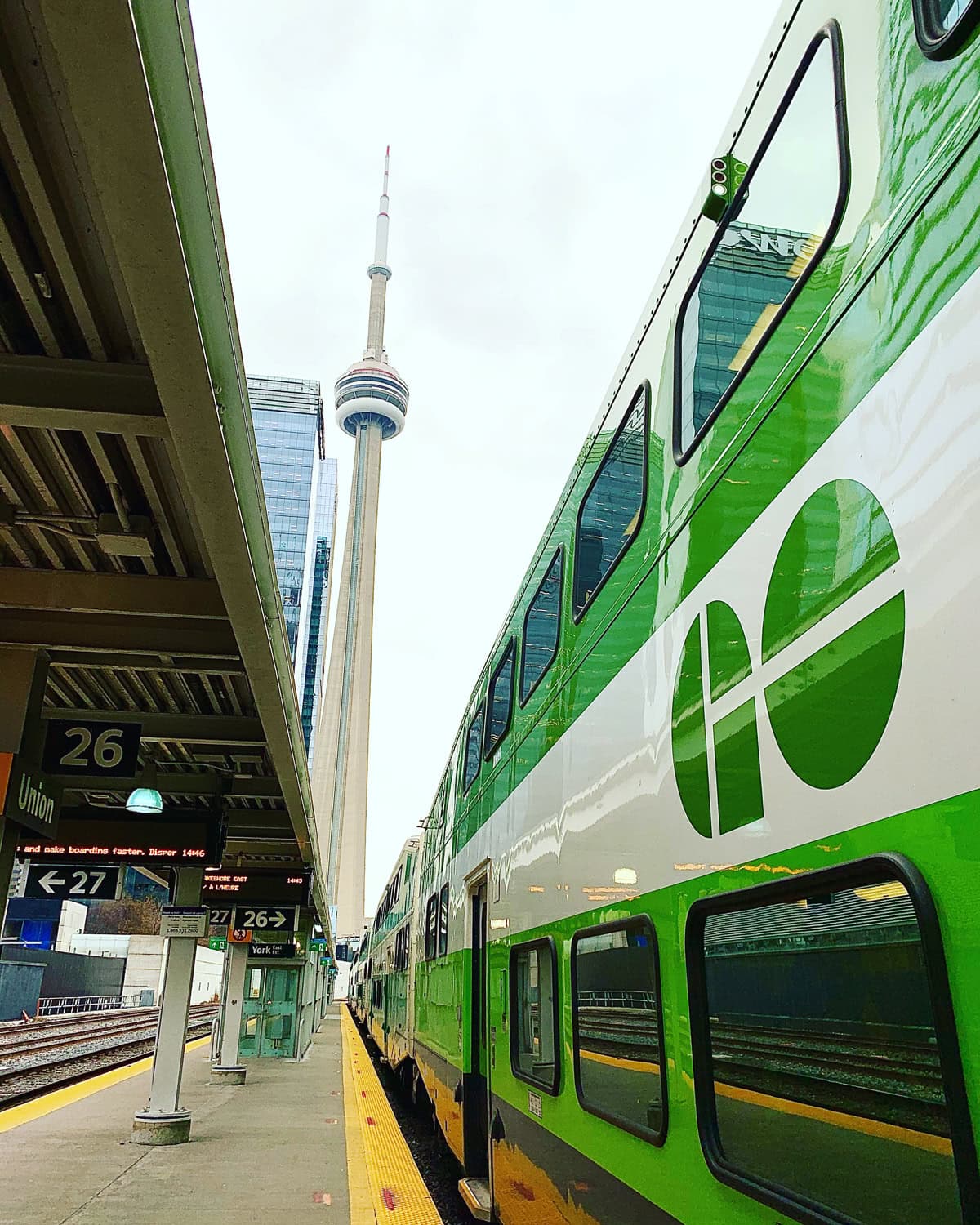 GO Train Stations to reduce number of free parking spaces