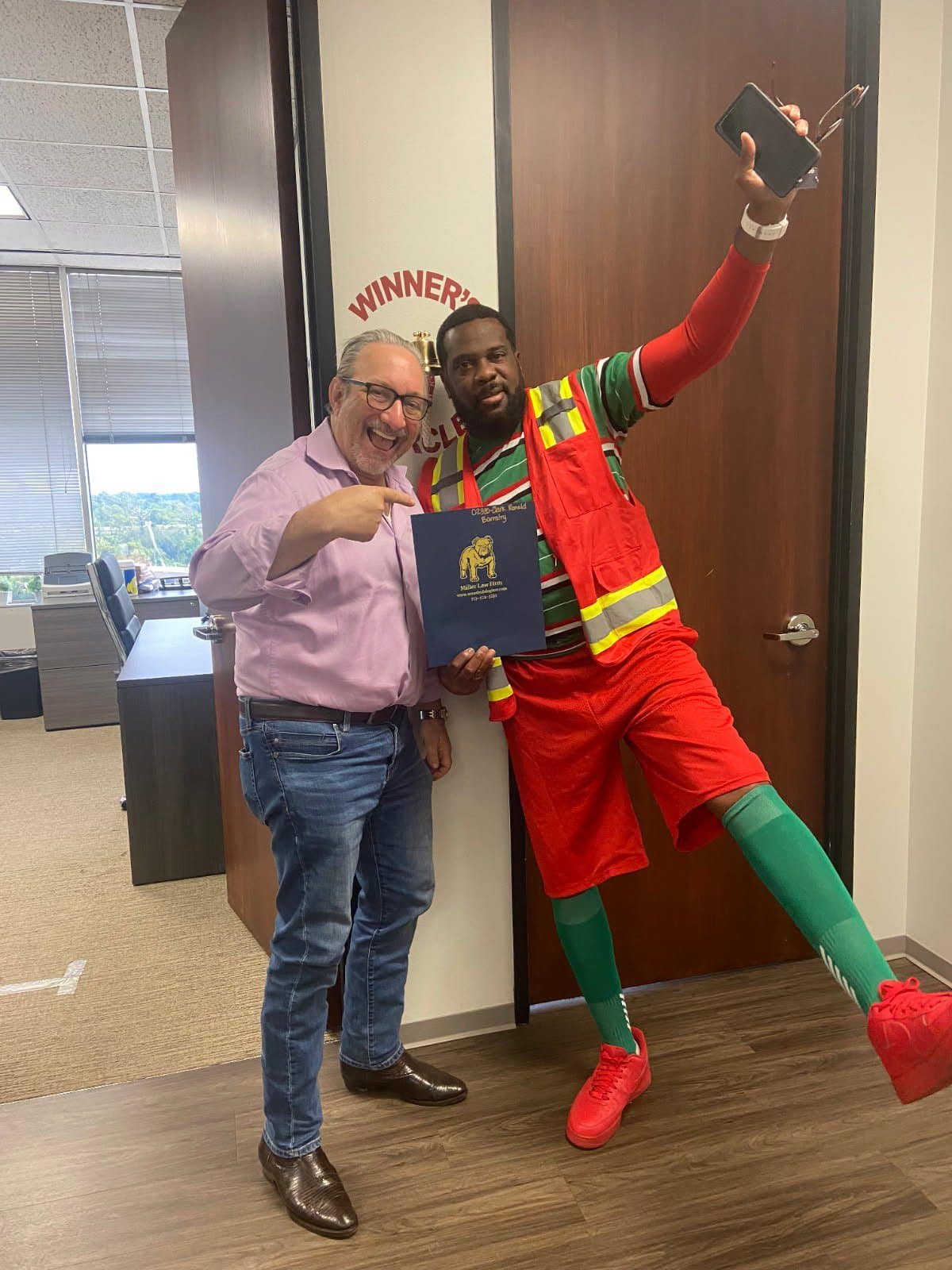 Another case closed and another happy client for The Texas Bulldog Law Firm.