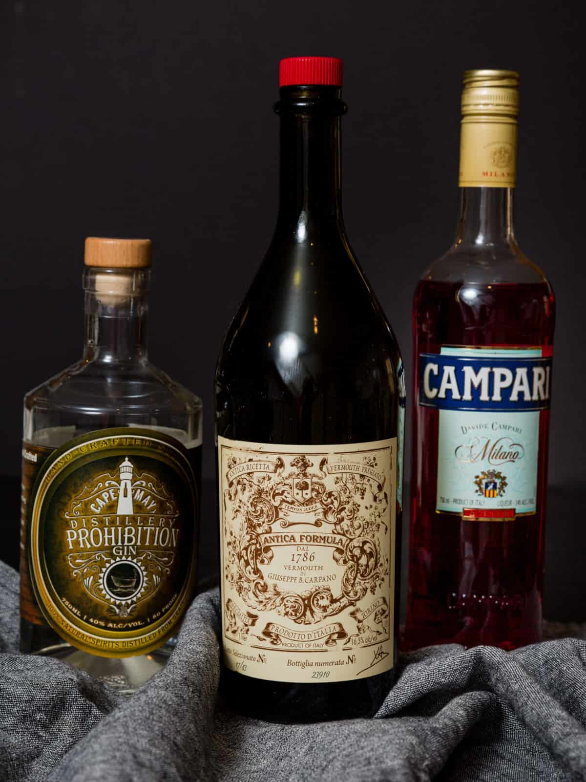 Negroni Ingredients