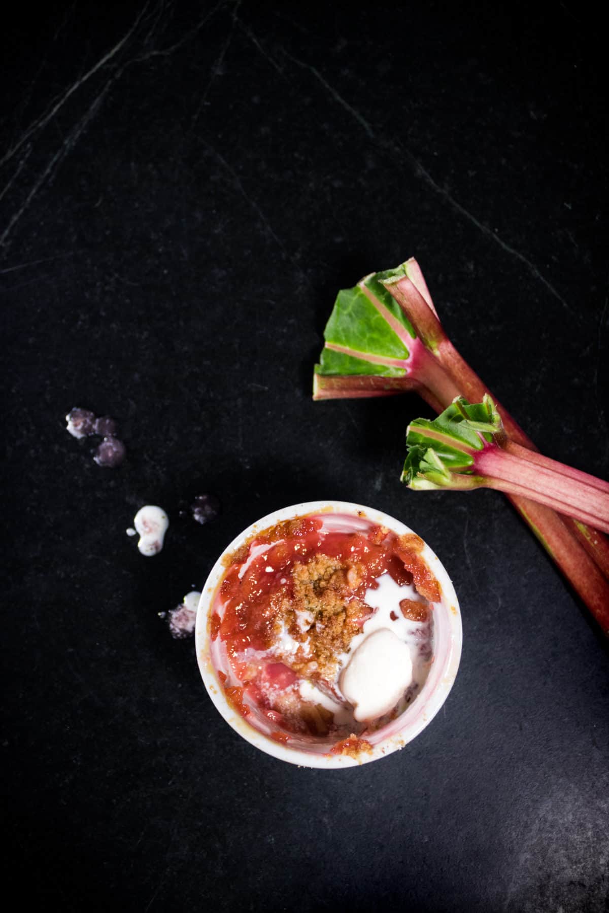 Rhubarb Crumble