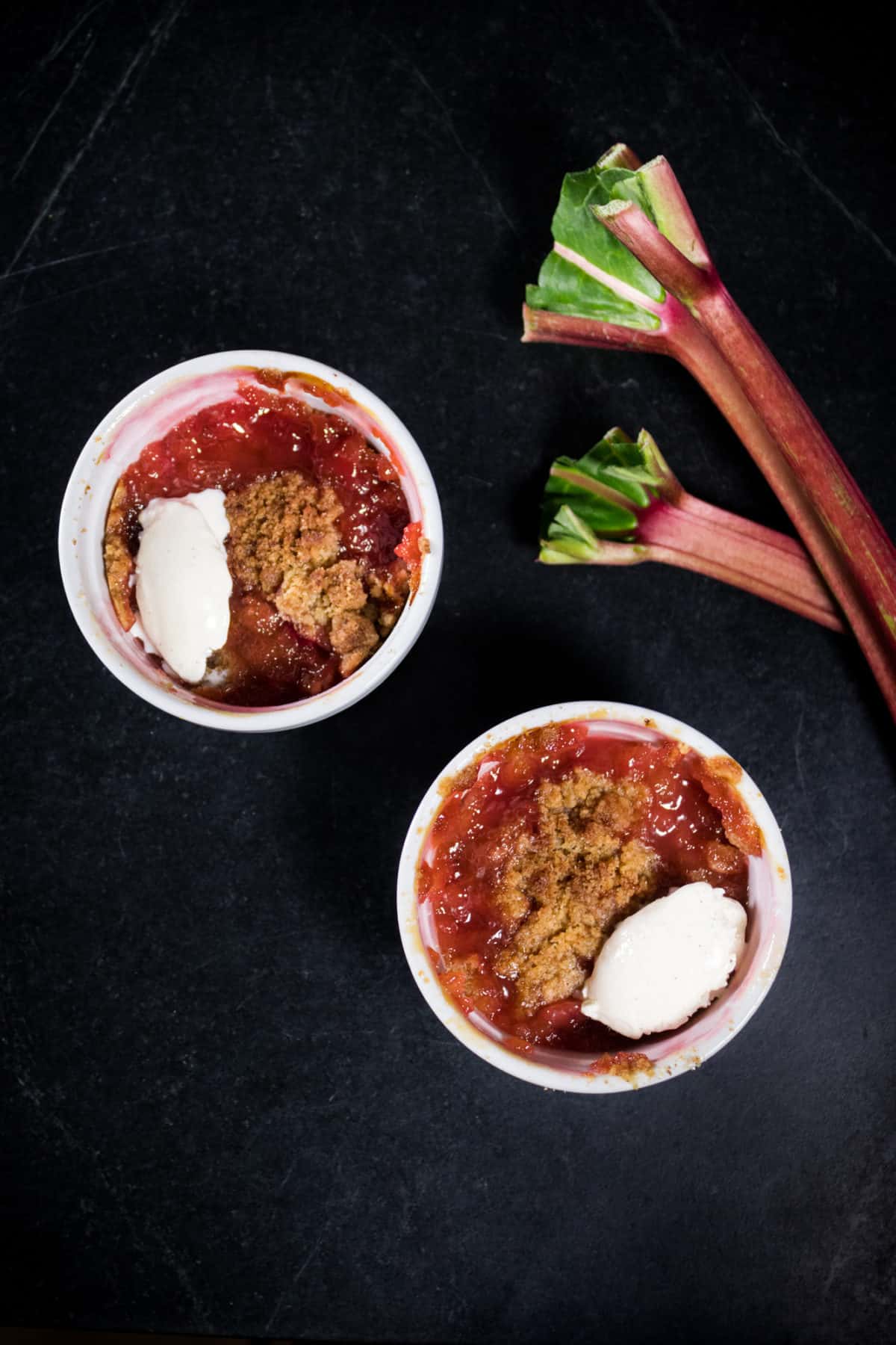 Rhubarb Crumble