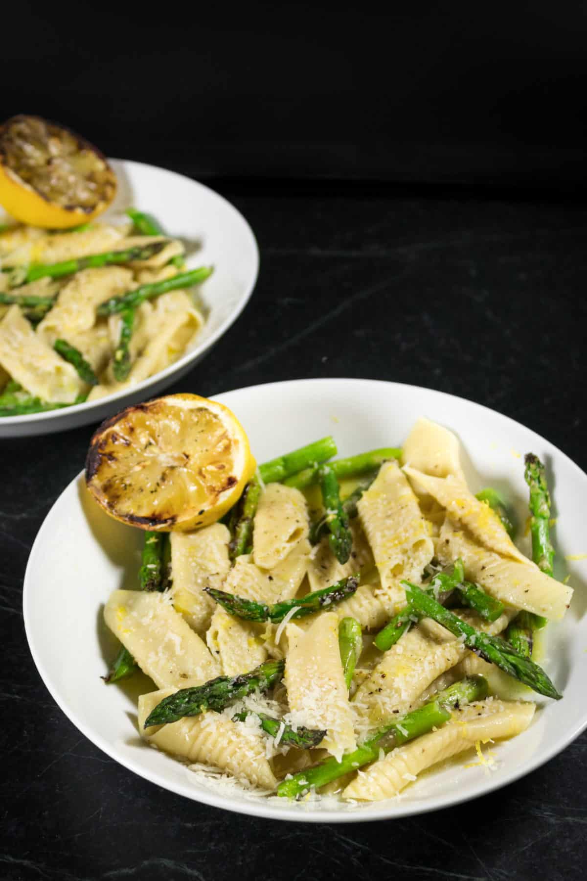 Asparagus and Lemon Garganelli