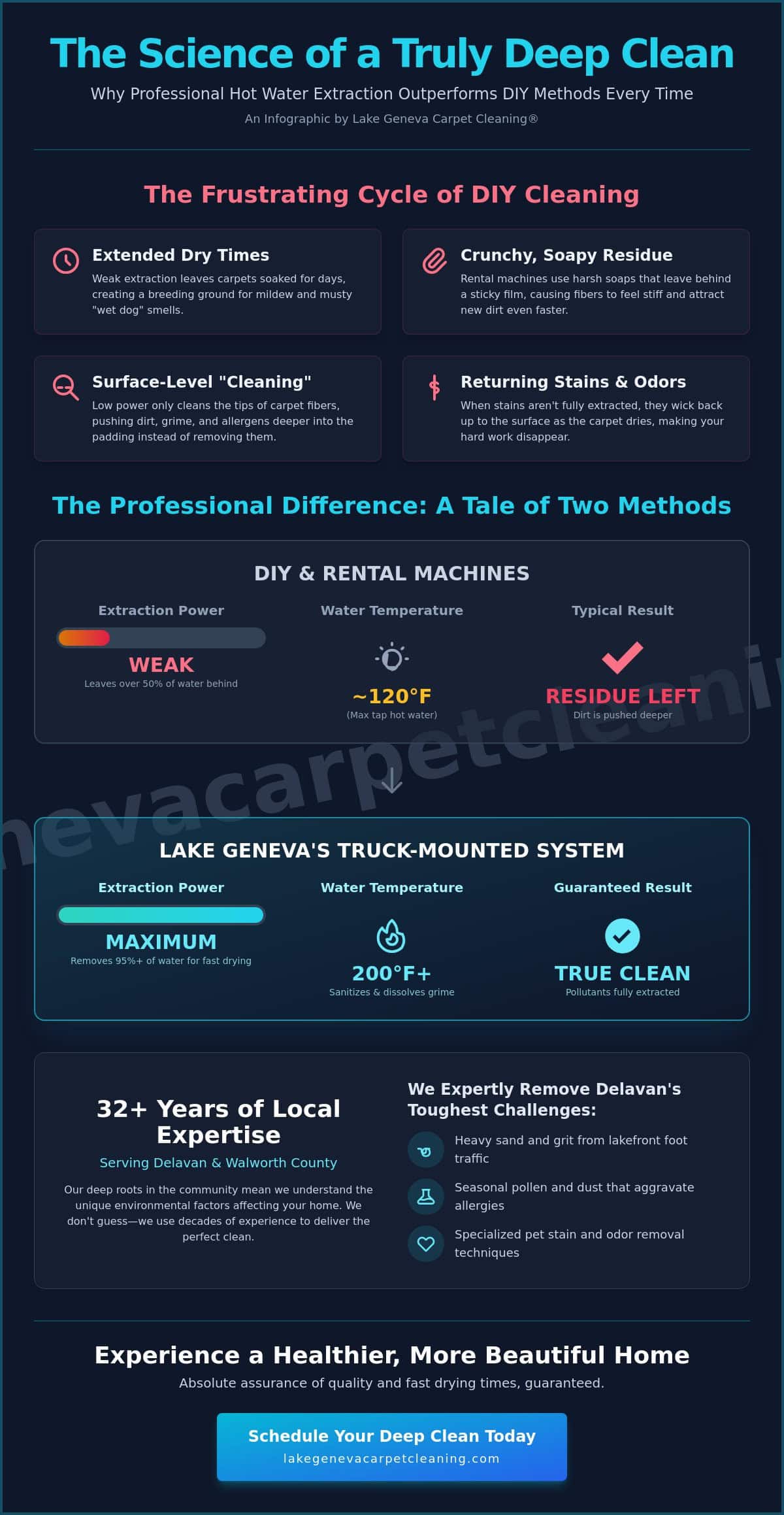Professional Carpet Cleaning Services in Delavan, WI: The Deepest Clean Guaranteed