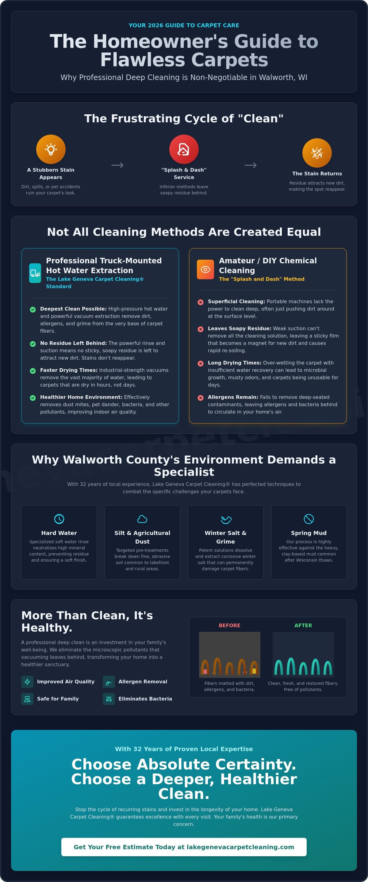 Carpet Cleaners Walworth WI: The 2026 Homeowner’s Buying Guide