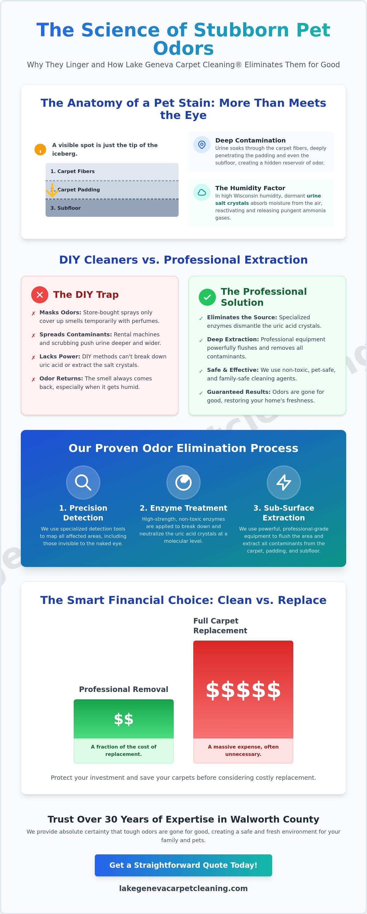 Pet Urine Odor Removal in Delavan, WI: Expert FAQ and Solutions