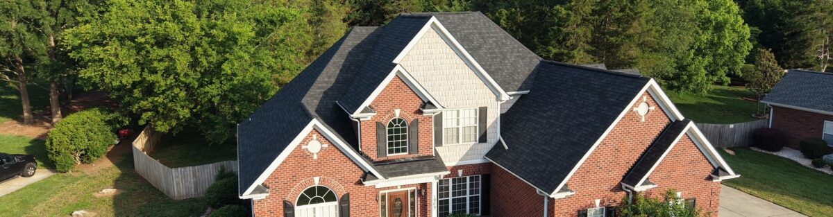 Hail and storm damage roof repair in Charlotte NC