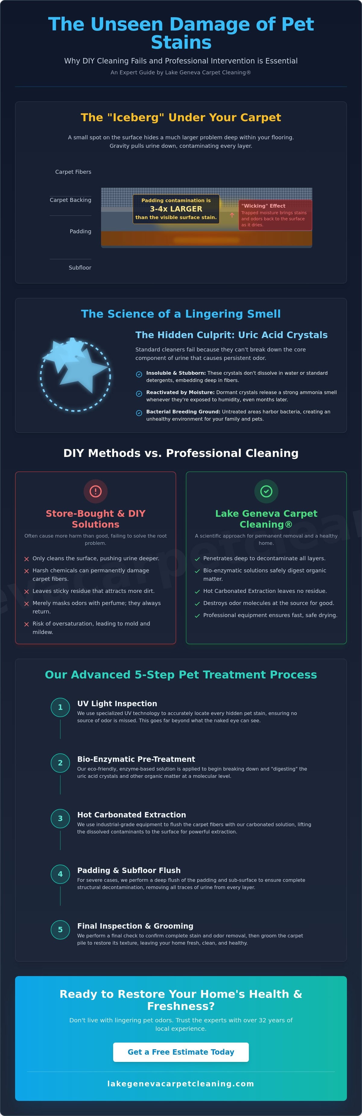 Professional Pet Stain Removal Carpet Burlington WI: Eco-Friendly & Guaranteed