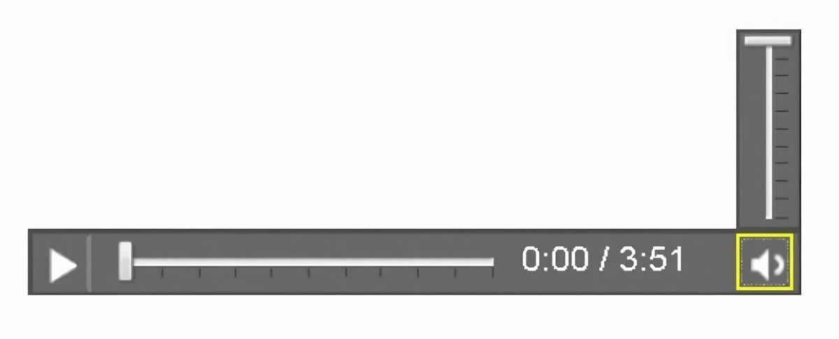 Crear slider de control de volumen en HTML 5