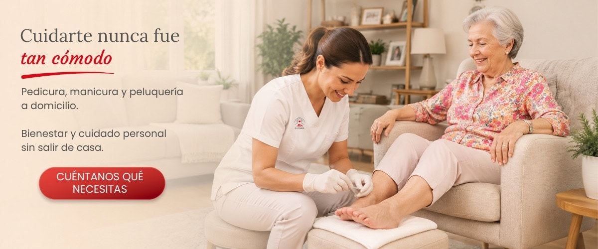 Podología, manicura y peluquería a domicilio