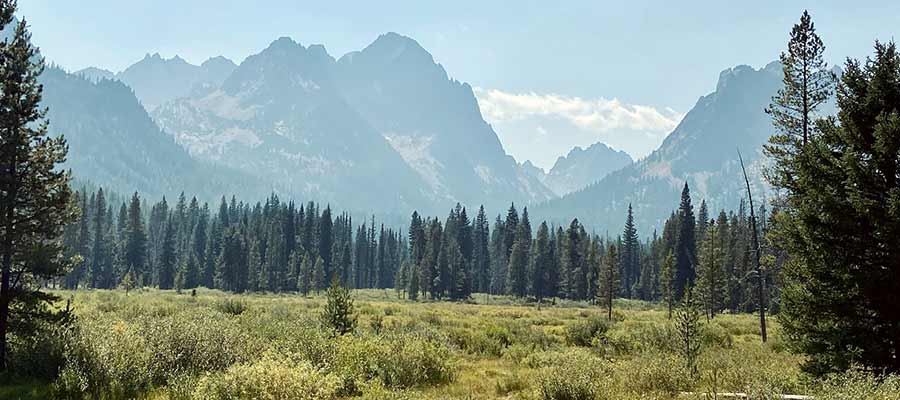 idaho view skyline