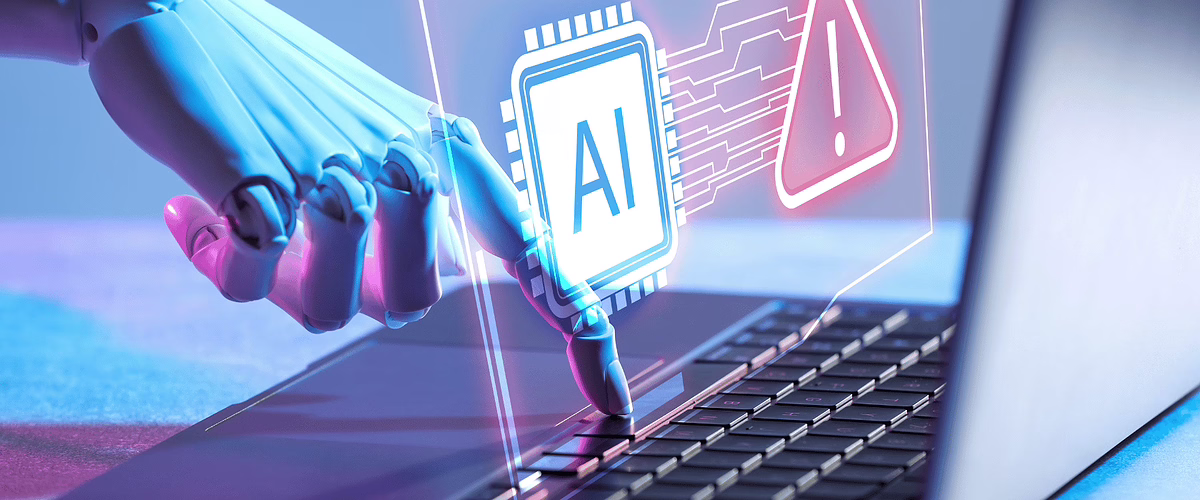 Cybersecurity researcher reviewing AI-assisted vulnerability findings — threat analysis and false positive evaluation for enterprise security teams