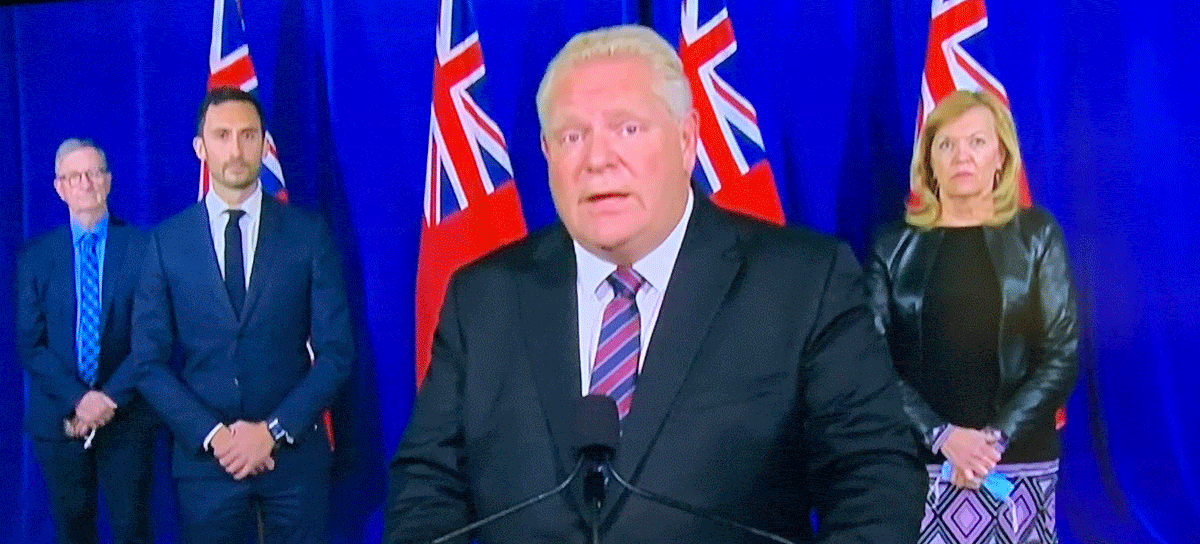 Premier Ford announces new rules at Ontario Long-Term Care Homes in COVID-19 hotspots